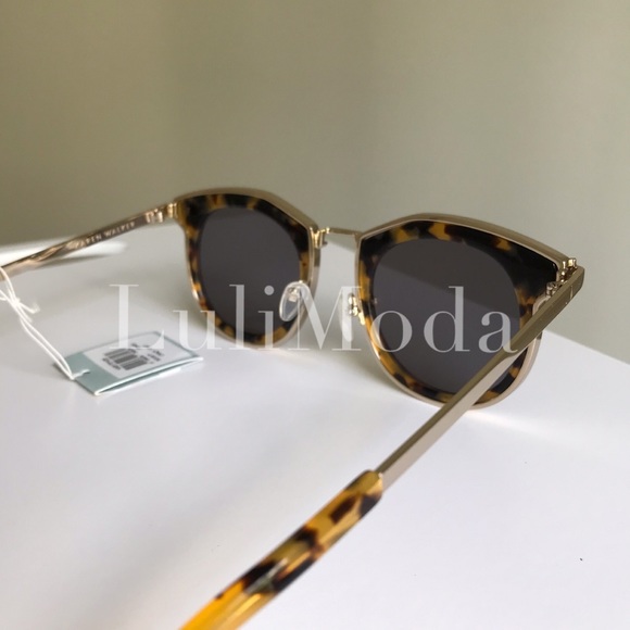 NEW - Karen Walker Bounty Sunglasses Crazy Tort - Picture 8 of 9